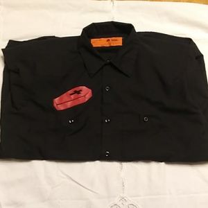 Button down grave shirt